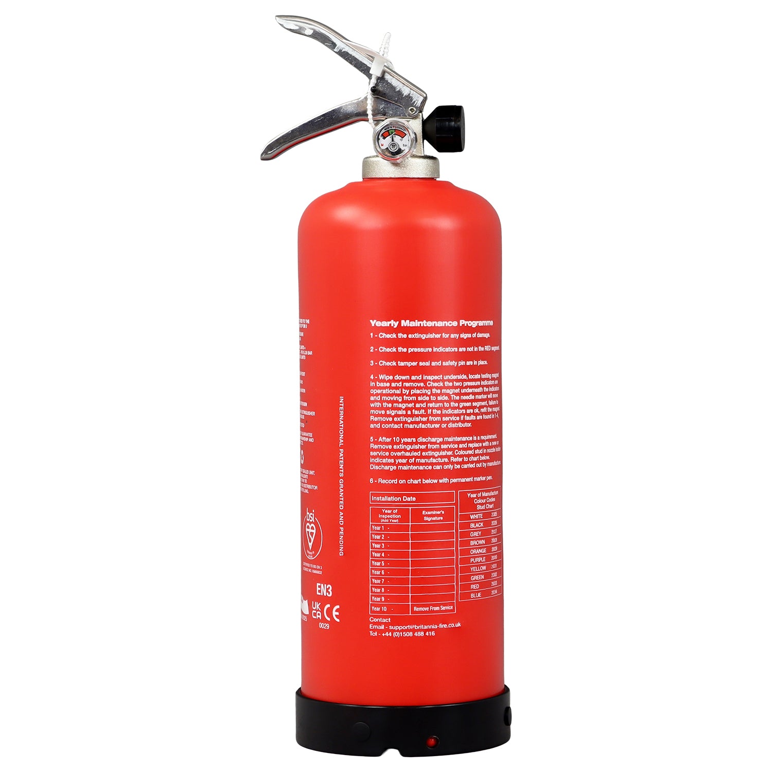 P50 Service-Free 2 Litre Water Mist Fire Extinguisher