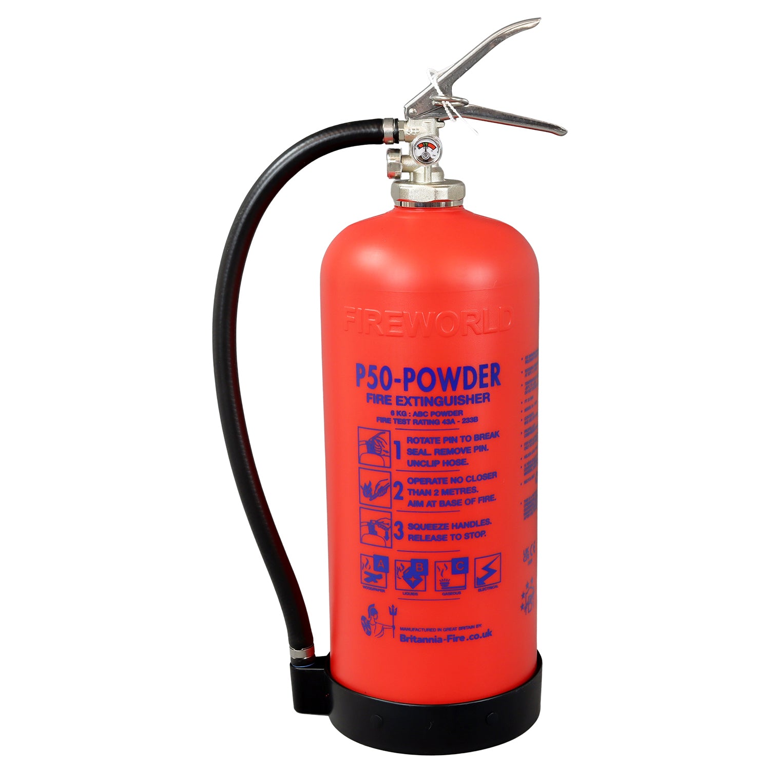P50 Service-Free 6kg Powder Fire Extinguisher