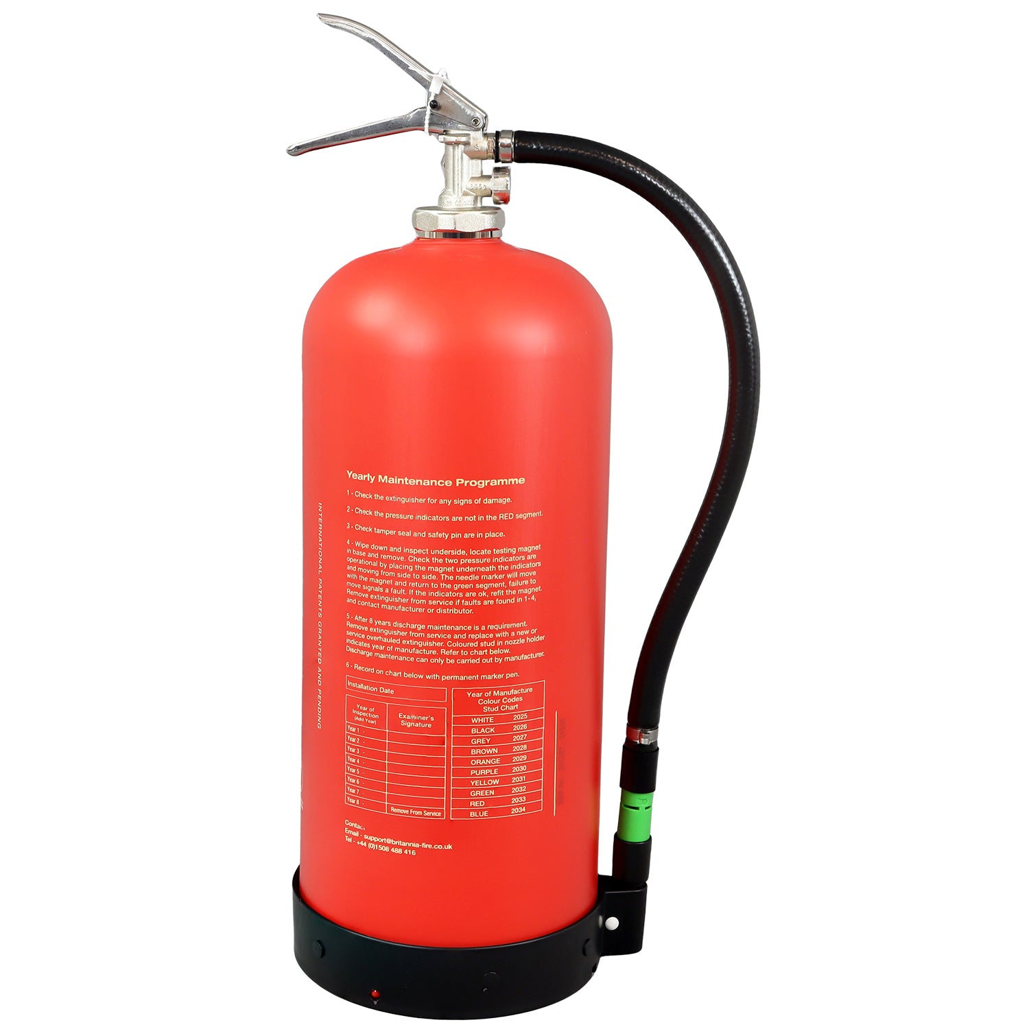 P50 Service-Free 9 Litre Foam Fire Extinguisher – Fluorine-Free