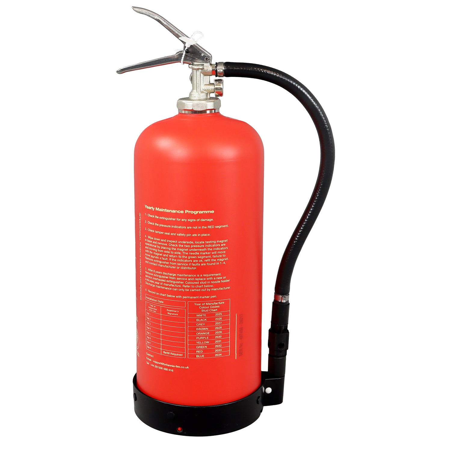 P50 Service-Free 6 Litre Foam Fire Extinguisher – Fluorine-Free