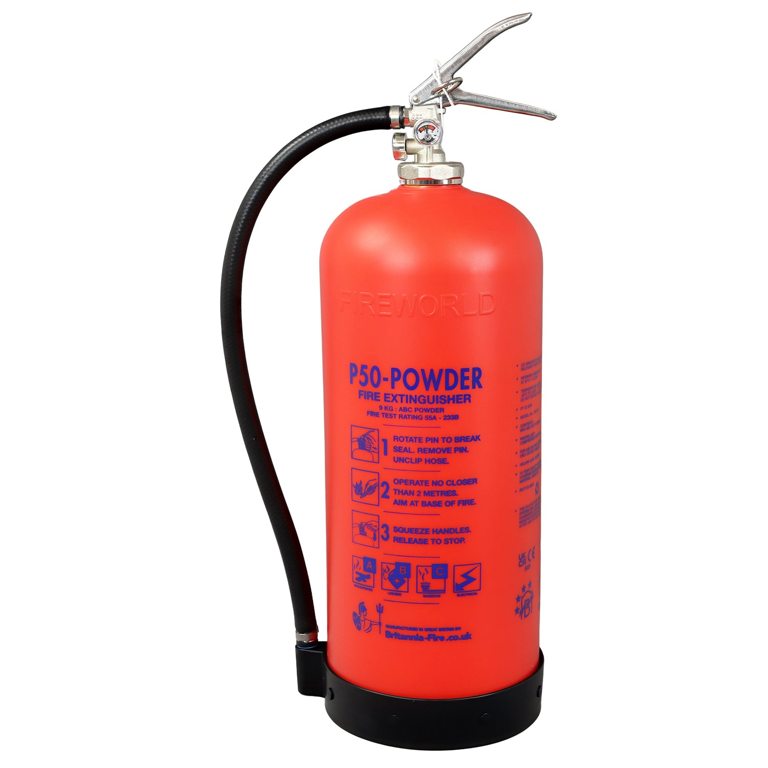 P50 Service-Free 9kg Powder Fire Extinguisher